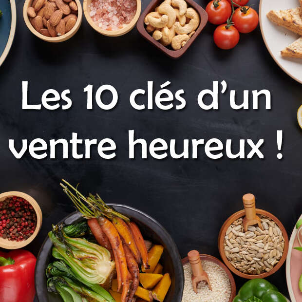 Conférence - Les 10 clés d'un ventre heureux ! - Semaine Bleue