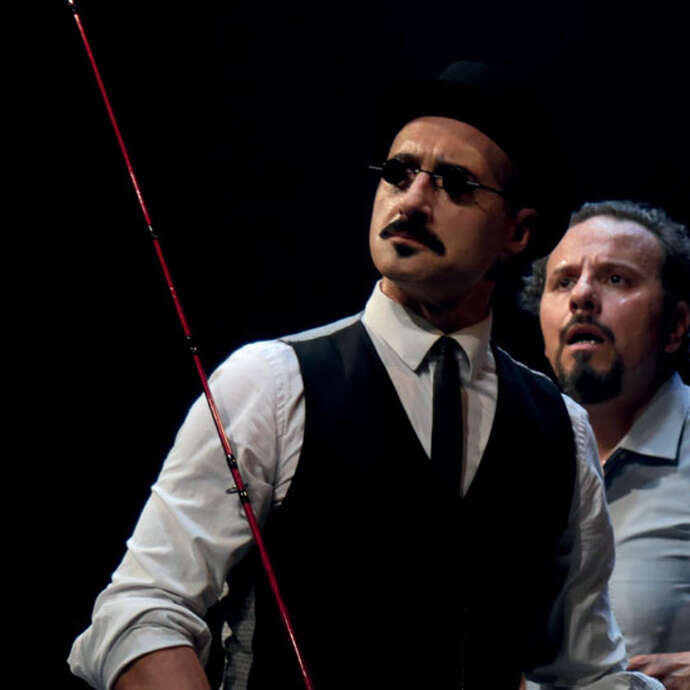 L'homme et le pêcheur - Conférence théâtralisée - Saison culturelle La Passerelle