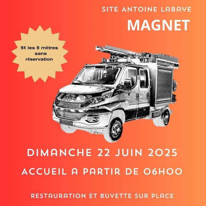 Brocante des pompiers