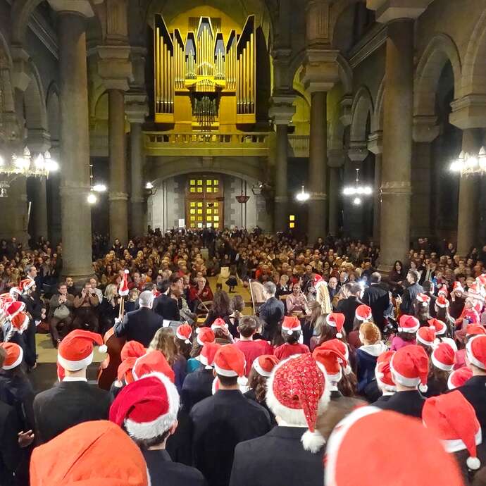 Concert Christmas Carols avec l’Ensemble SyLF
