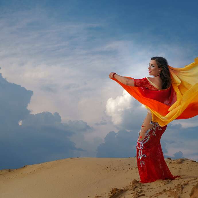 Cours de danse orientale libre