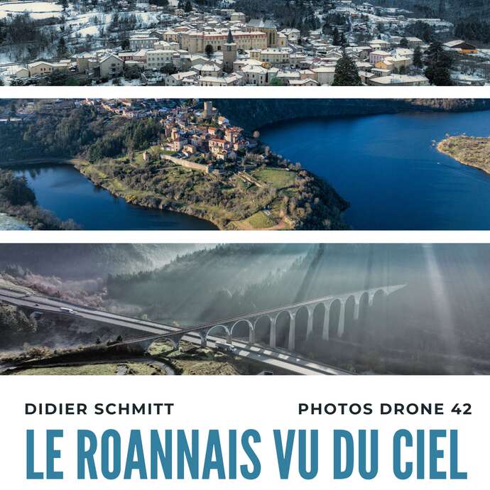 Le Roannais vue du Ciel