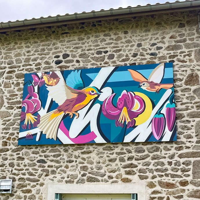 Fresque de Kat&Action