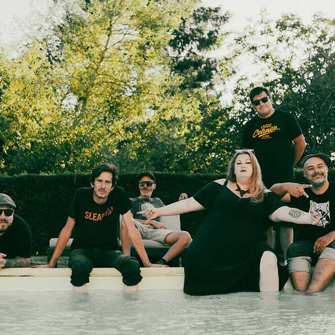 The Mercenaries et Hurricane Bastard - Concert