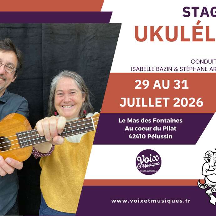Stage ukulélé - Rencontres Voix & Musiques 2026