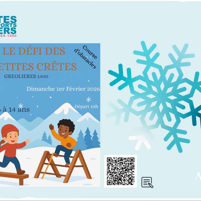 Le défi des petits crêtes