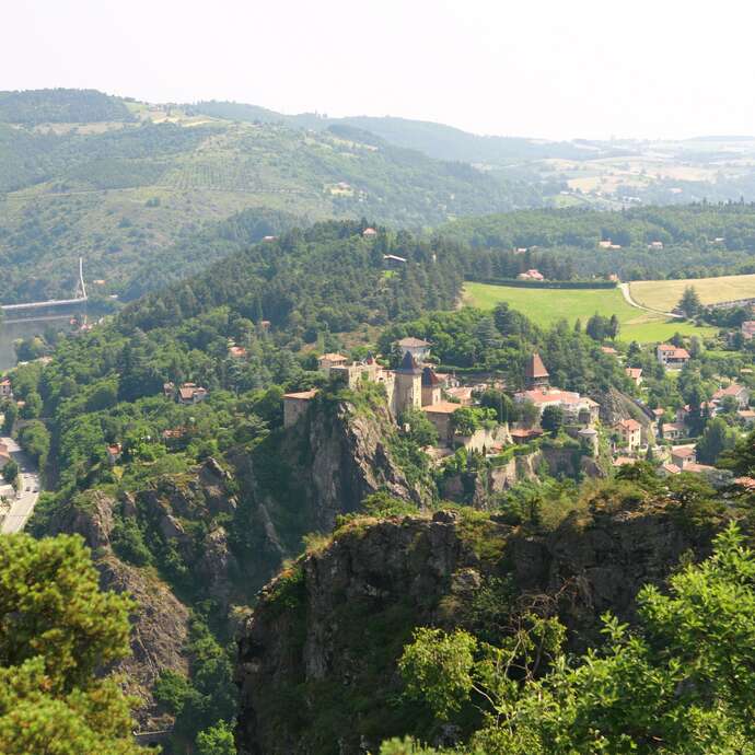 Vers Loire Semène : la jeune Loire et ses rivières, parcours VTT