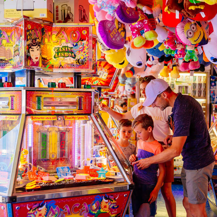 Ouverture de la fête foraine