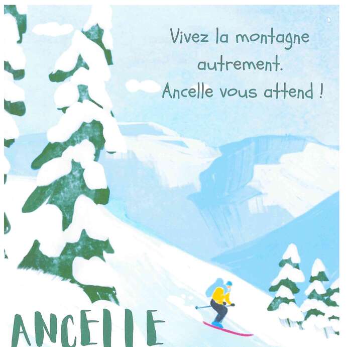 Exposition - Affiche touristique d'Ancelle