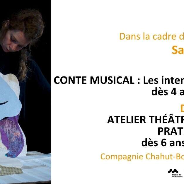 Atelier théâtre en papier et pratique musicale