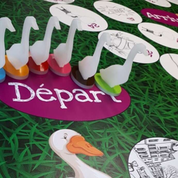 Jeu de l'oie vivant - Animation chandeleur