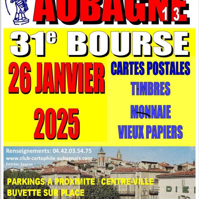 31e bourse aux cartes postales, timbres et vieux papiers