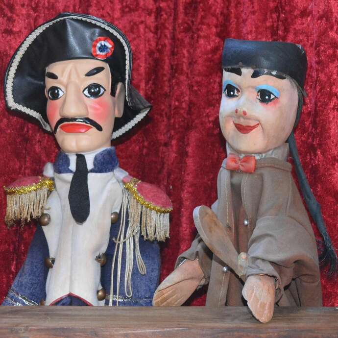 Guignol en al zijn vrienden!" show