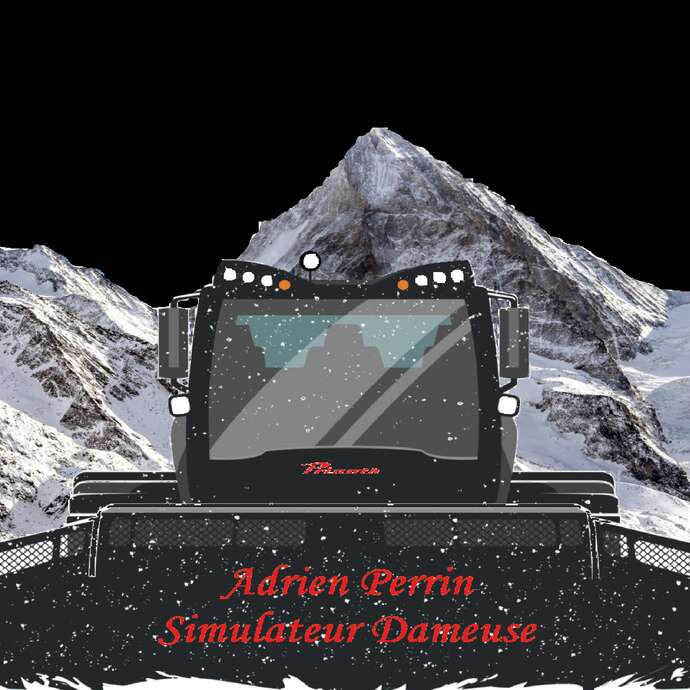 Simulateur de dameuse