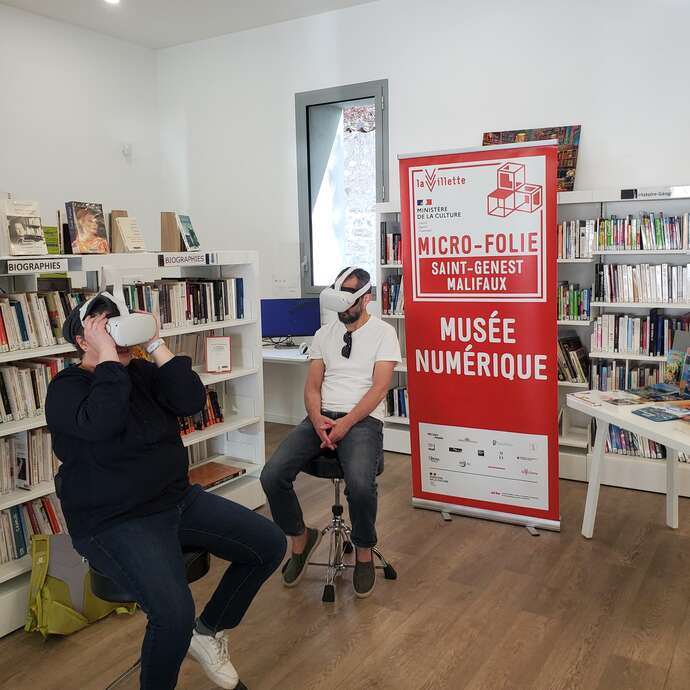 Les rendez vous "Réalité virtuelle" de la microfolie