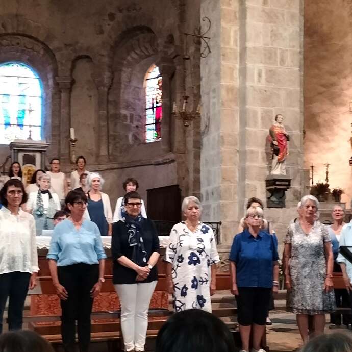 Concert-restitution de stage  Choeurs en Forez
