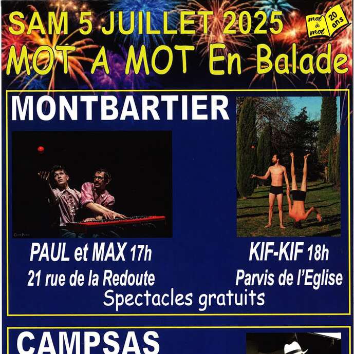 Spectacles en balade