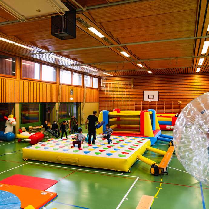 Espace de jeux fun à Pâques