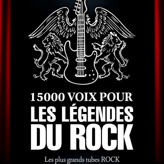 15 000 voix pour les légendes du rock