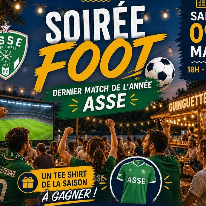 Soirée foot - Les guinguettes de l'étang