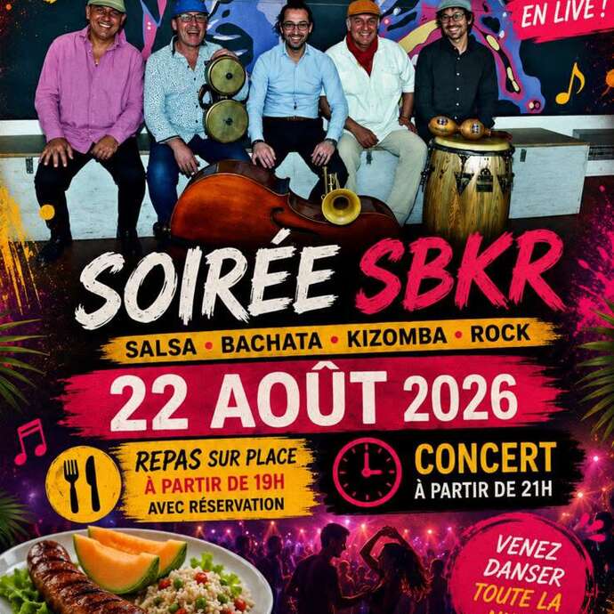 Soirée SBKR avec La Ruta Salsa en live