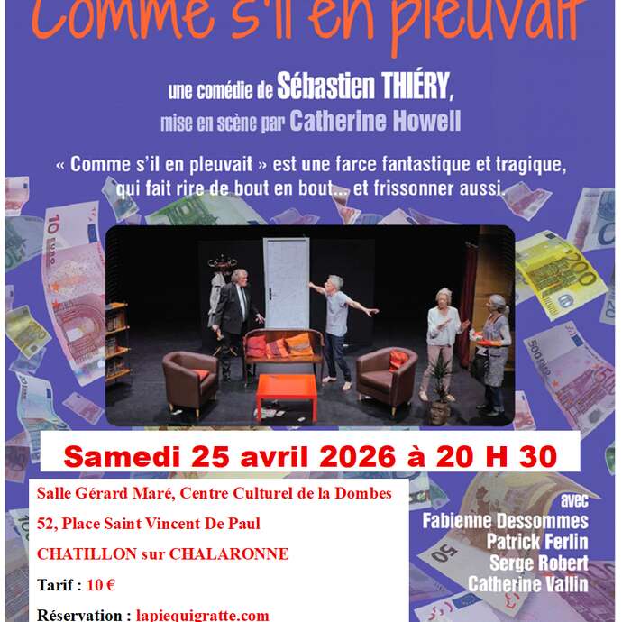 Spectacle "Comme s'il en pleuvait"
