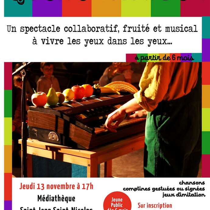 Spectacle Quelle Salade - Lire et grandir en famille