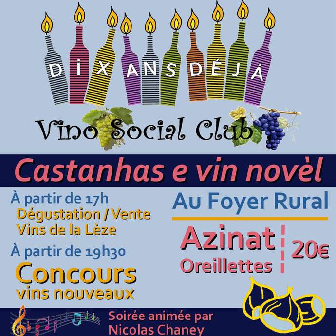 Castanhas e vin novèl