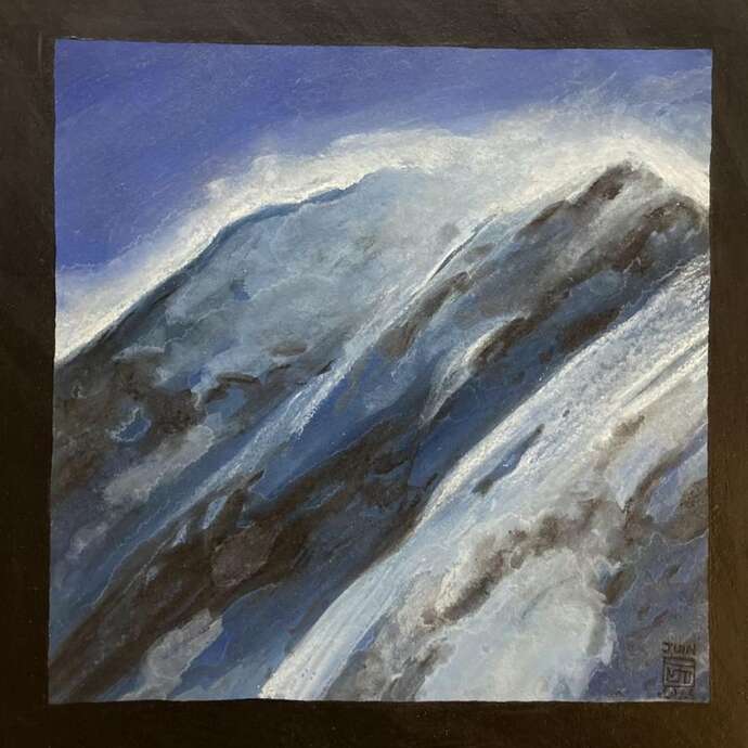 Montagnes, gravures et peintures