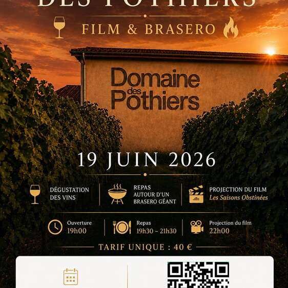 Projection du film Les Saisons obstinées au Domaine des Pothiers