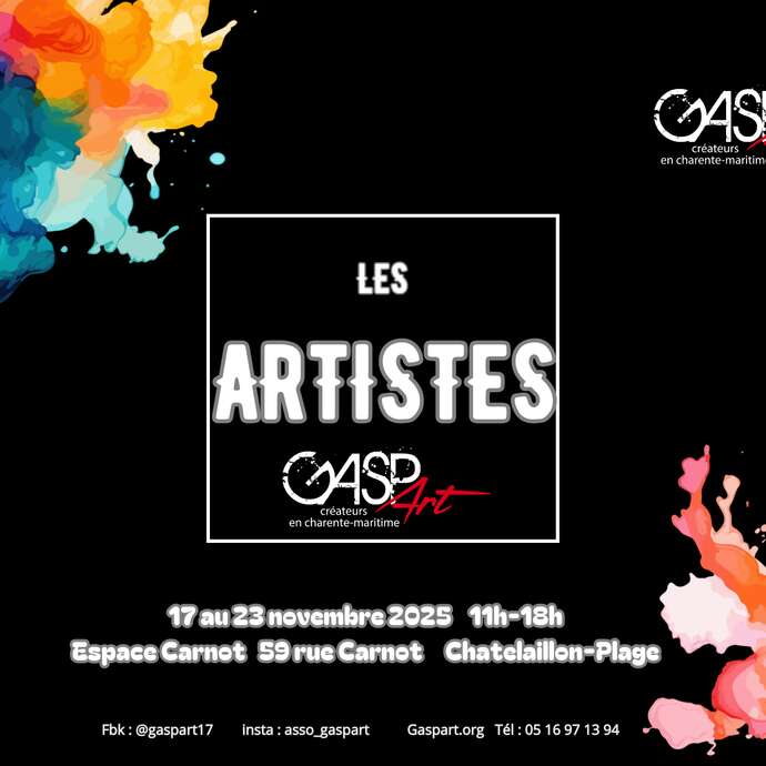 Les artistes exposent à Chatelaillon-Plage