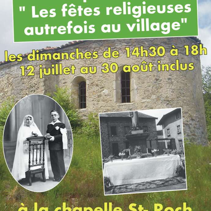 "Les Fêtes religieuses autrefois au village" - Exposition