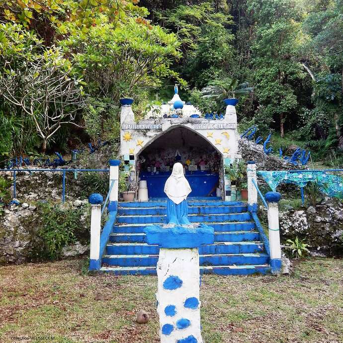 Grotte de Lourdes d'Unia à Yaté