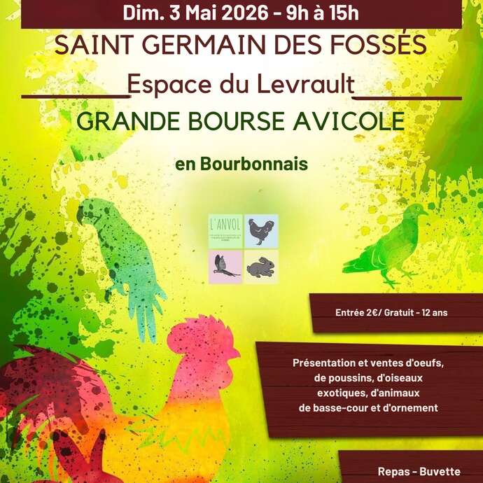 27ème Grande Bourse Avicole en Bourbonnais
