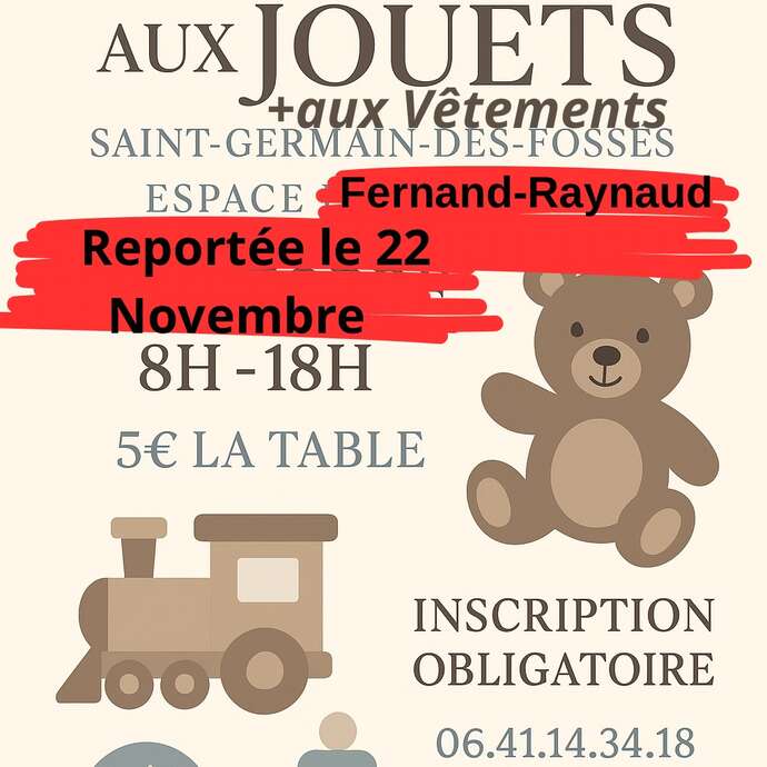 Bourse aux Jouets et aux Vêtements