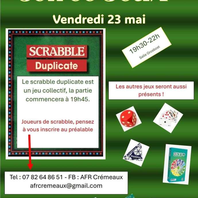 Soirée Jeux