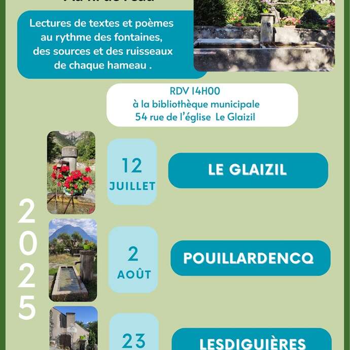 Balades littéraire - Au fil de l'eau