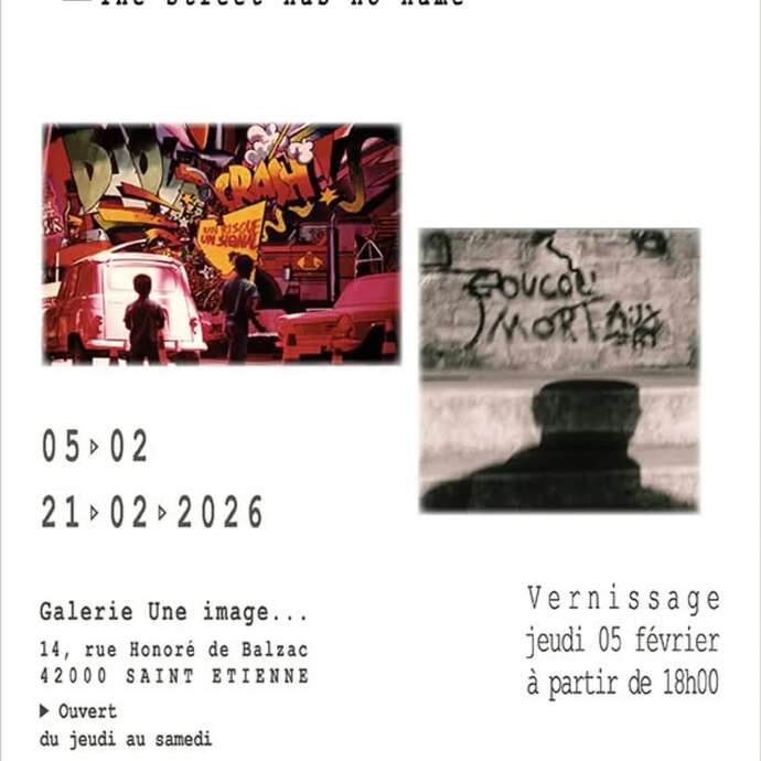 Exposition : Barrold Bernard Pharabet : The street has no name