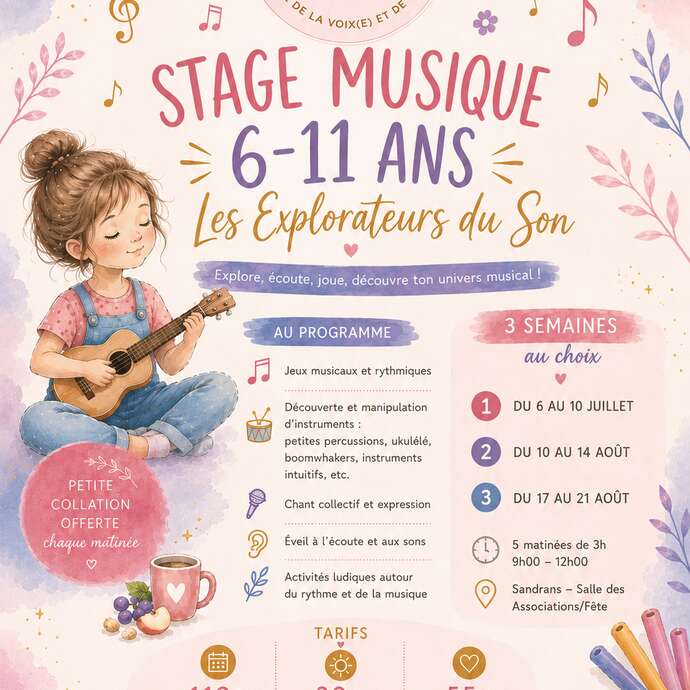 Children's Music Workshop: Sound Explorers
