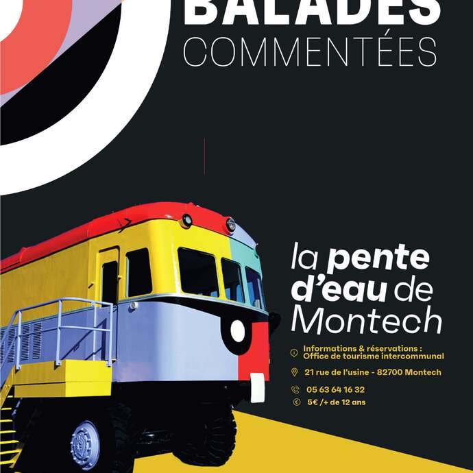Balades commentées de la Pente d'eau de Montech