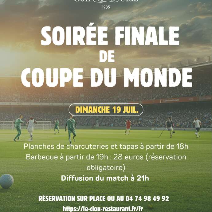 Broadcast of the Football World Cup Final