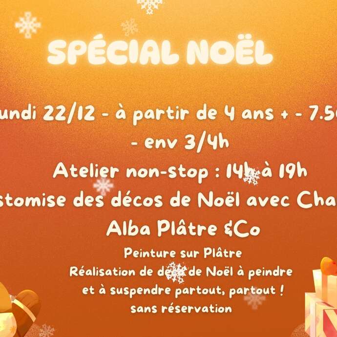 Atelier créatif spécial Noël