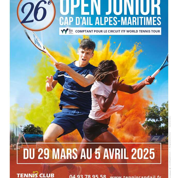 26 eme Open Junior Cap D'Ail Alpes-Maritimes