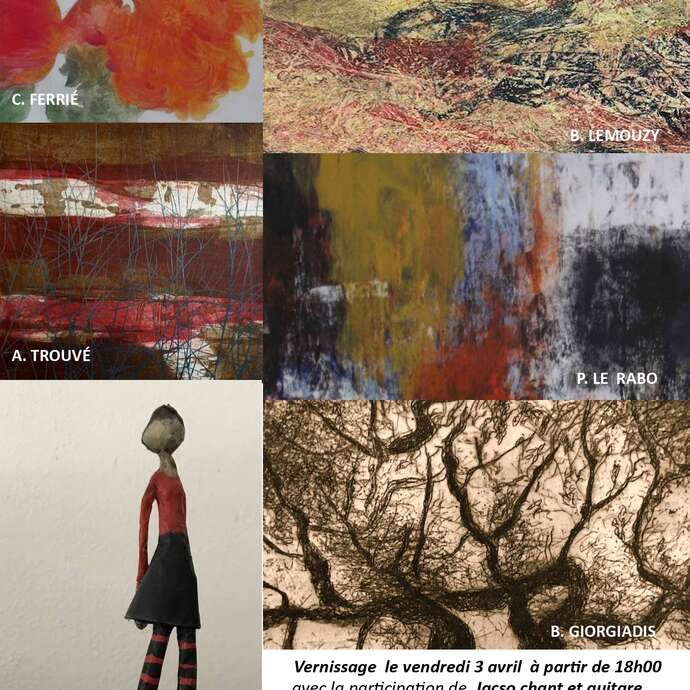 Exposition "Traits, matières, couleurs et formes"