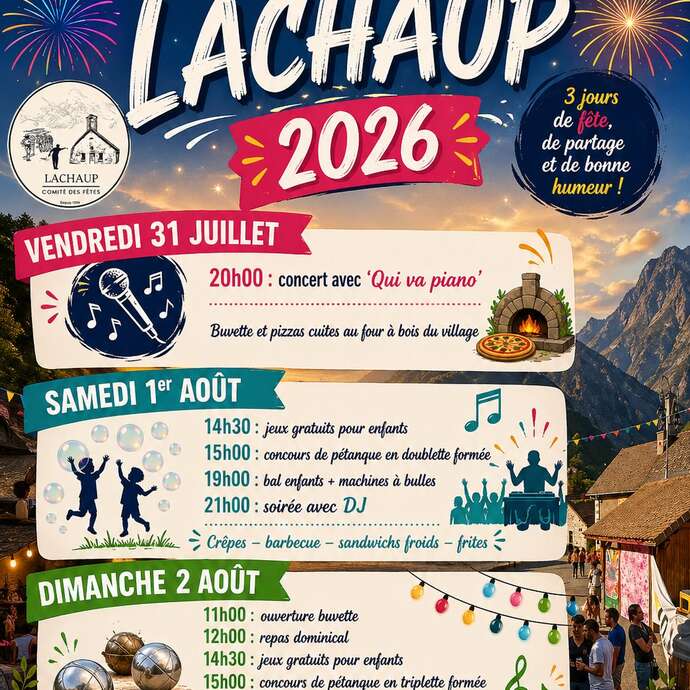 Fête votive de Lachaup
