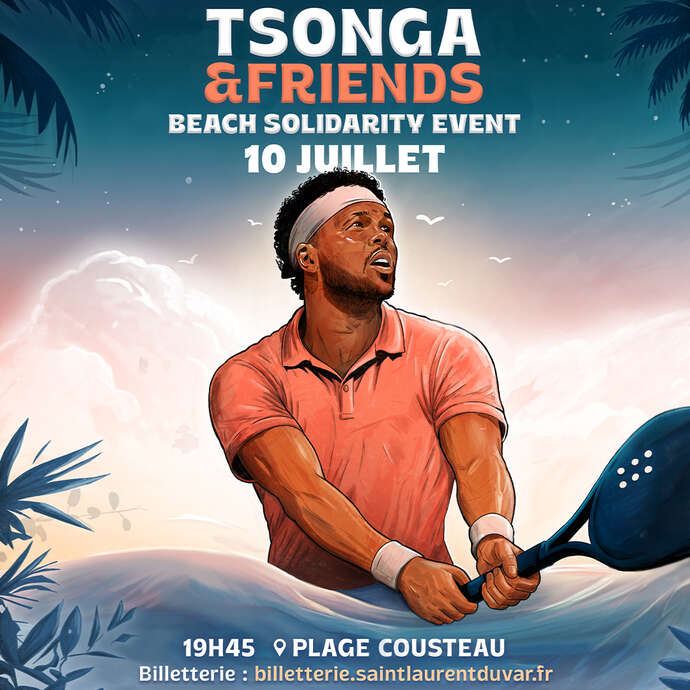 Tsonga & Friends Beach Soidarity Event
