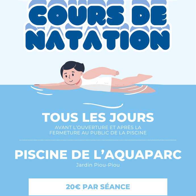 Cours de natation individuel