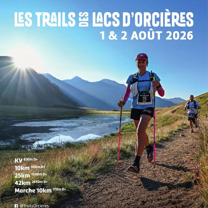 Trails des lacs d'Orcières