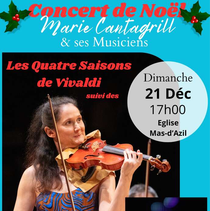 Concert de Noël - Marie Cantagrill et ses musiciens