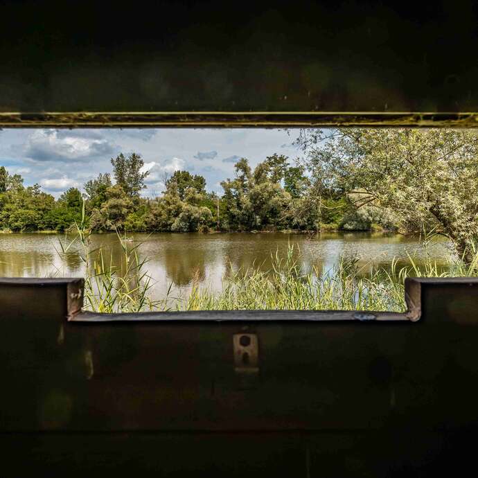 La Gravière aux Oiseaux en soirée